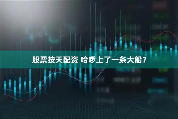 股票按天配资 哈啰上了一条大船？