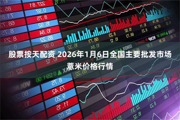 股票按天配资 2026年1月6日全国主要批发市场薏米价格行情